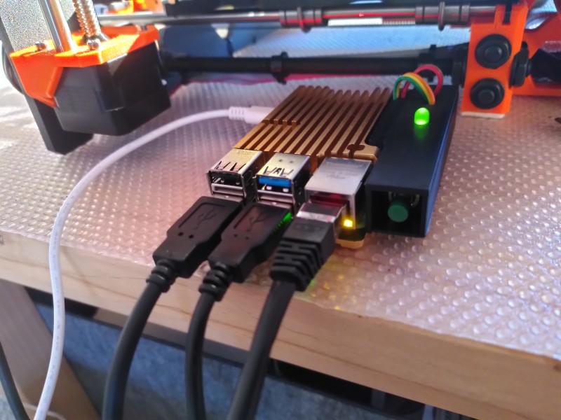 RPi-Power-Bar für OctoPrint Server